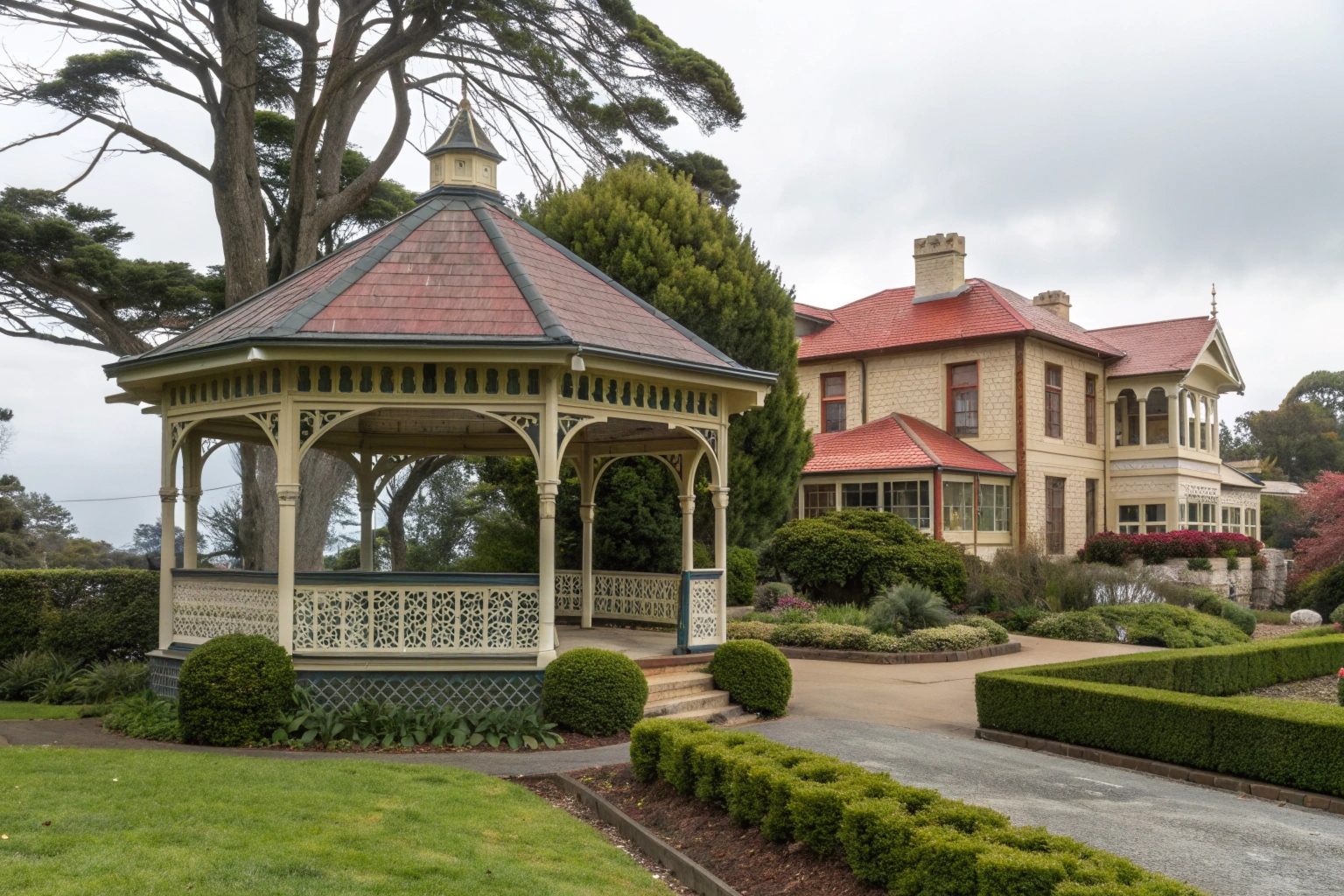 Heritage gazebo builder Hobart Tasmania - traditional design for character homes