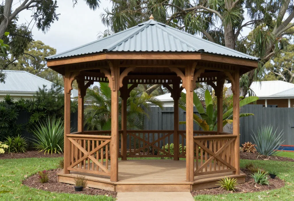 Timber Gazebo Building in Hobart — Decking Hobart Specialist